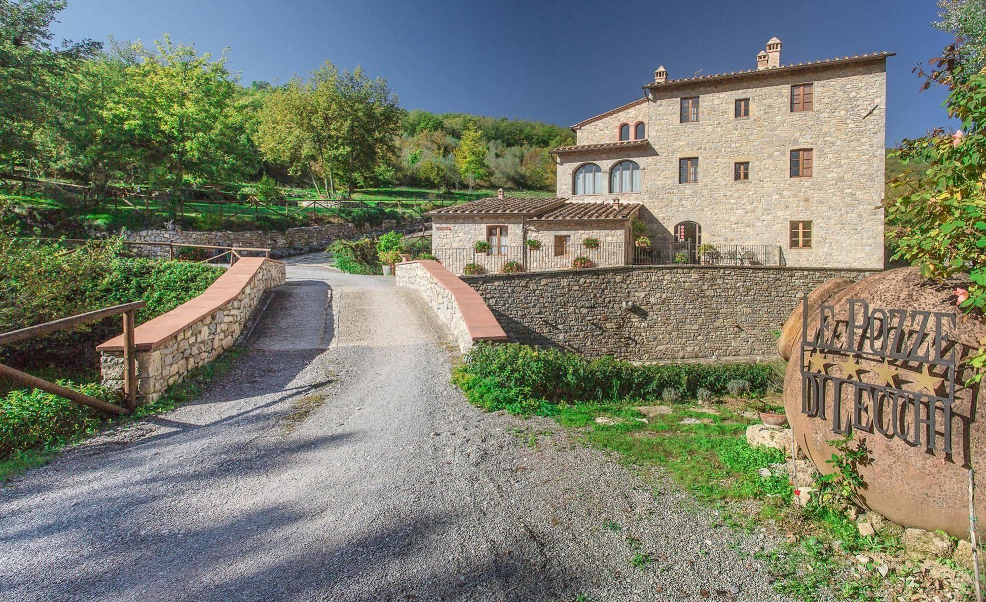 Hotel Le Pozze Di Lecchi Gaiole in Chianti Exterior photo